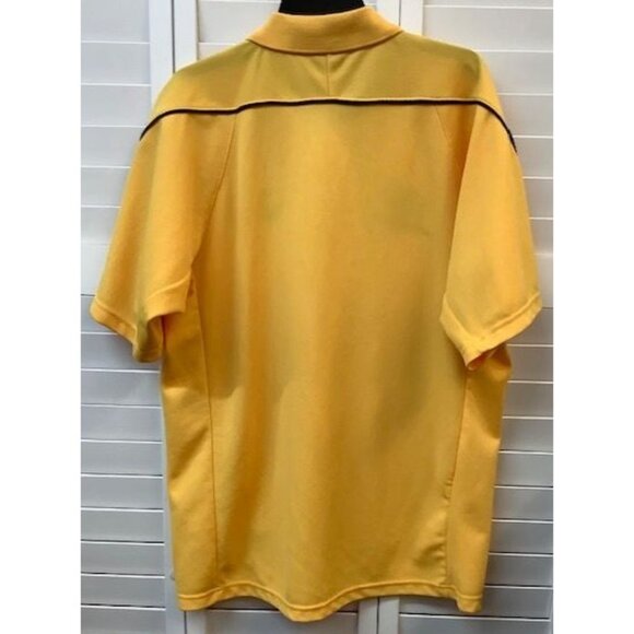 Chase Authentics Matt Kenseth DeWalt Racing Polo Shirt XL Yellow Embroidered - Picture 2 of 6